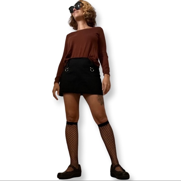 Forever 21 Women's  Sweater Pullover  Cool elbow patch sleeves Style - Picture 2 of 12